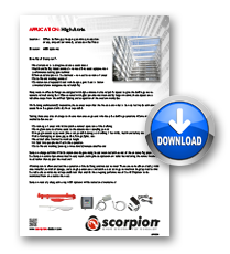 Scorpion Application Sheet High Atria